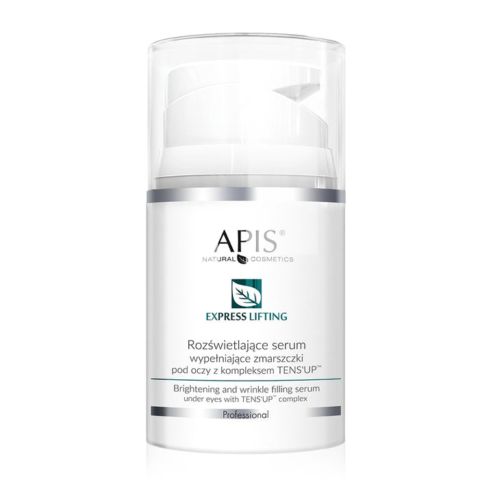 Apis Professional Express Lifting Brightening and Wrinkle Filling Serum Under Eyes with TENS'UP™ complex 50ml