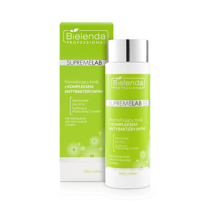 Bielenda Professional Supremelab Sebio Derm Tonik Normalizujący z Kompleksem Antybakteryjnym 200g
