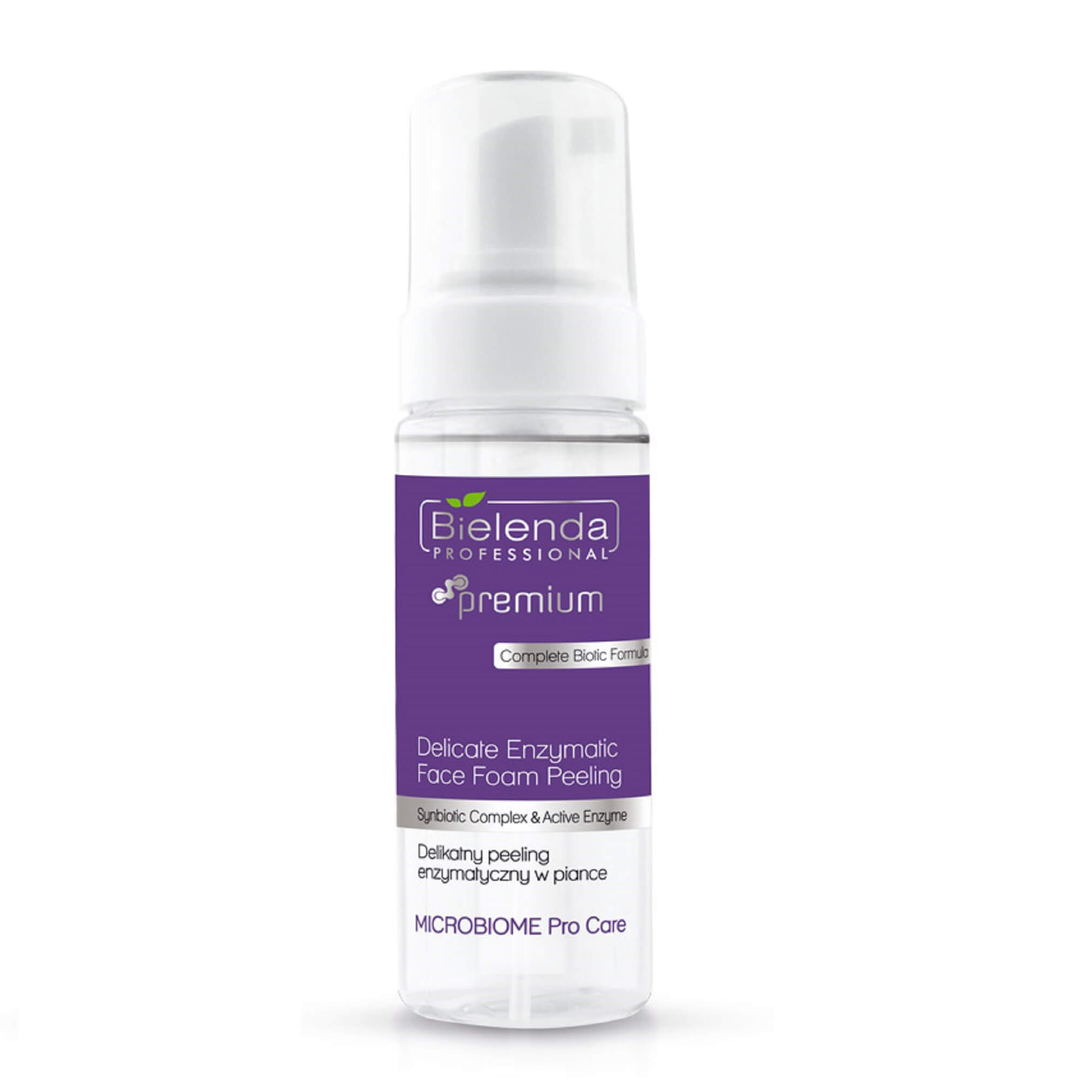 Bielenda Professional Microbiome Pro Care Delikatny Enzymatyczny Peeling Pianka Do Twarzy 160ml