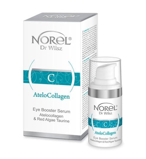 Norel Atelocollagen Eye Booster Serum Redukuje Cienie i Opuchliznę 15 ml