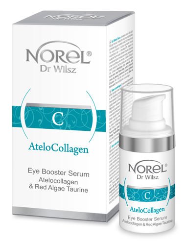 Norel Atelocollagen Eye Booster Serum Redukuje Cienie i Opuchliznę 15 ml