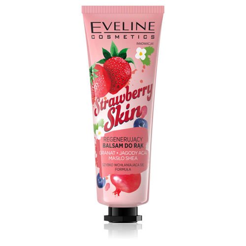 Eveline Sweet Hand Strawberry Moisturizing Hand Cream with Shea Butter 50ml
