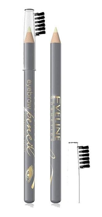 Eveline EYEBROW PENCIL TRANSPARENT WAX WITH BRUSH