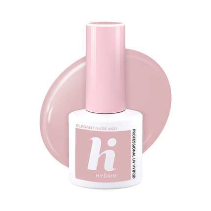 Hi Hybrid - Date - Nail Hybrid ELEGANT NUDE #421 5ml 5902751402667