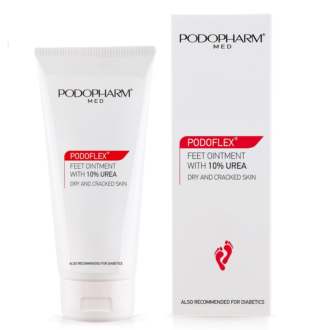 Podopharm Med Podoflex Maść do Stóp z 10% Mocznikiem Sucha i Popękana Skóra 75ml