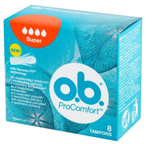 O.B. Pro Comfort - NORMAL - Tampons 8 pieces 3574661331140