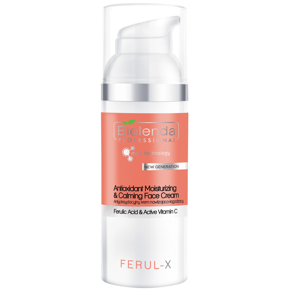 Bielenda Professional Ferul-X Antyoksydacyjny krem nawilżający i łagodzący do twarzy 50ml