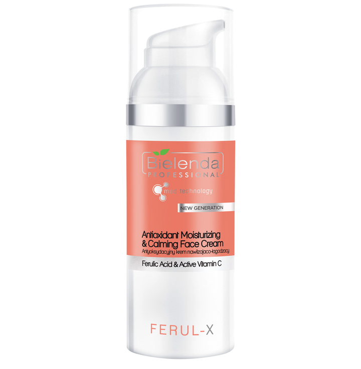 Bielenda Professional Ferul-X Antyoksydacyjny krem nawilżający i łagodzący do twarzy 50ml