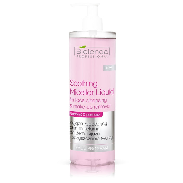 Bielenda Professional Soothing Micellar Liquid Do Demakijażu Twarzy i Makijażu 500ml