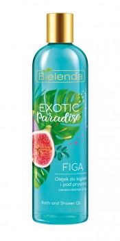 Bielenda Exotic Paradise Bath and Shower Oil with Fig Extract 400ml