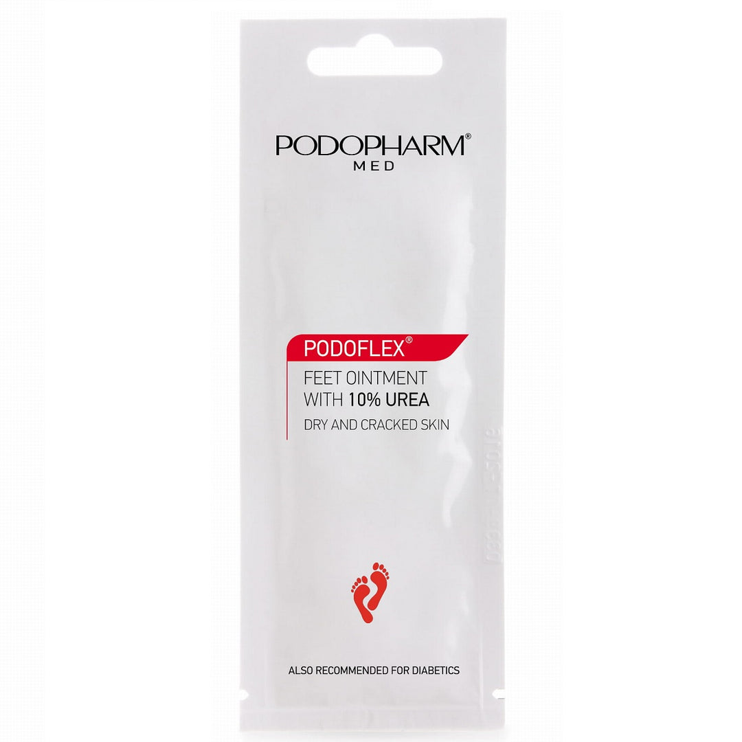 Podopharm Med Podoflex Maść do Stóp z 10% Mocznikiem Sucha i Popękana Skóra 10ml