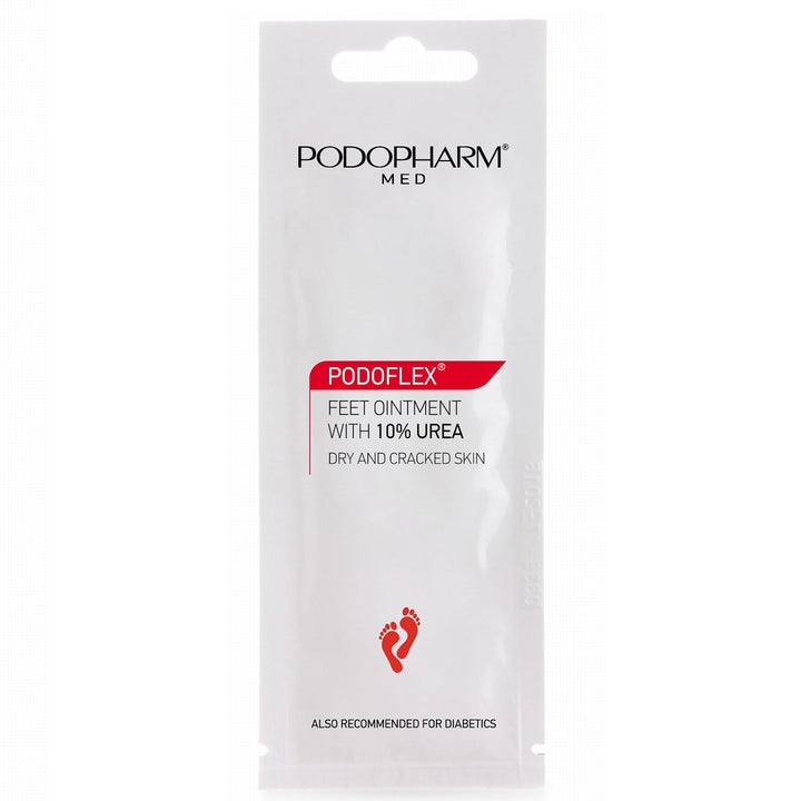 Podopharm Med Podoflex Maść do Stóp z 10% Mocznikiem Sucha i Popękana Skóra 10ml