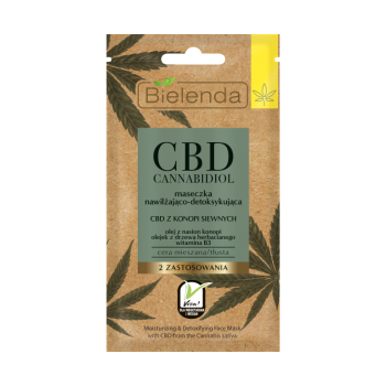 Bielenda Moisturizing and Detoxifying Face Mask for Combination and Oily Skin 8g