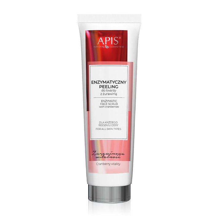 Apis Cranberry Vitality Enzymatyczny peeling do twarzy 100ml