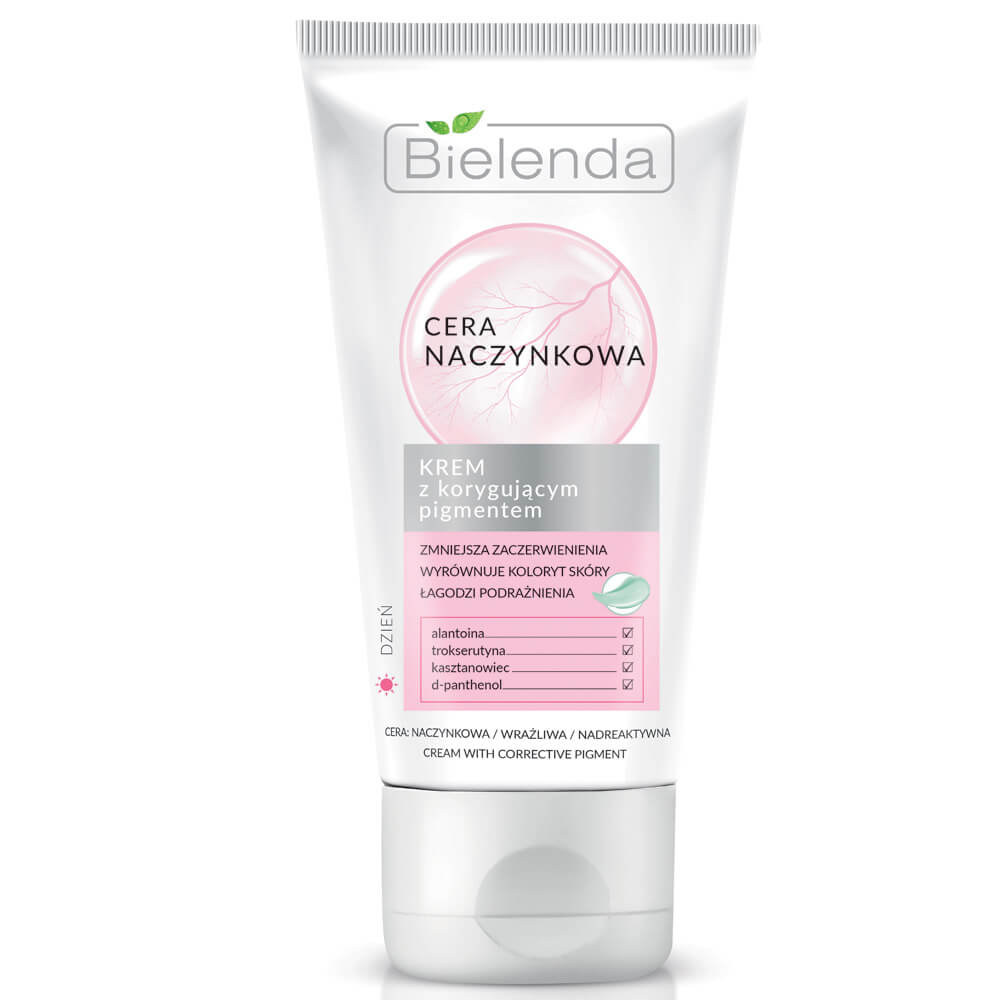 Bielenda Couperose Skin Cream With Corrective Pigment 50ml