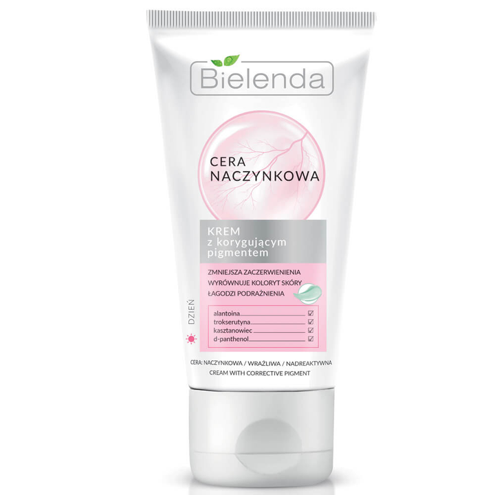 Bielenda Couperose Skin Cream With Corrective Pigment 50ml