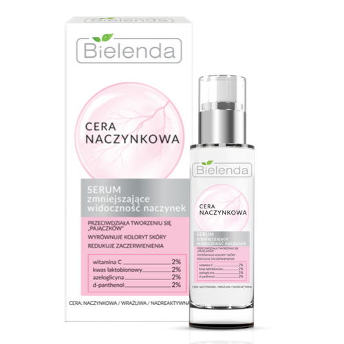 Bielenda Couperose Skin Serum Reducing the Visibility of Capillaries 30ml