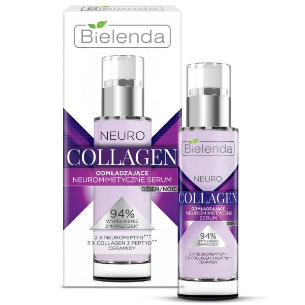 Bielenda Neuro Collagen Neuromimetic Rejuvenating Serum Day Night 30ml