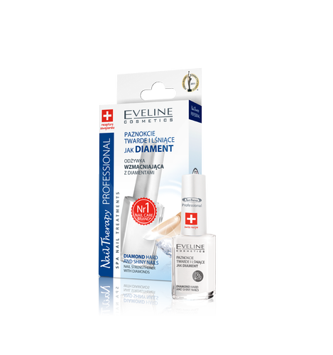 Eveline Nail Therapy Diamond Hardening Conditioner odżywka na rozdwajające się paznokcie 12ml