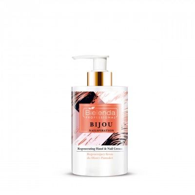 Bielenda Professional Bijou Nailspiration Regenerujący krem do rąk i paznokci 300ml