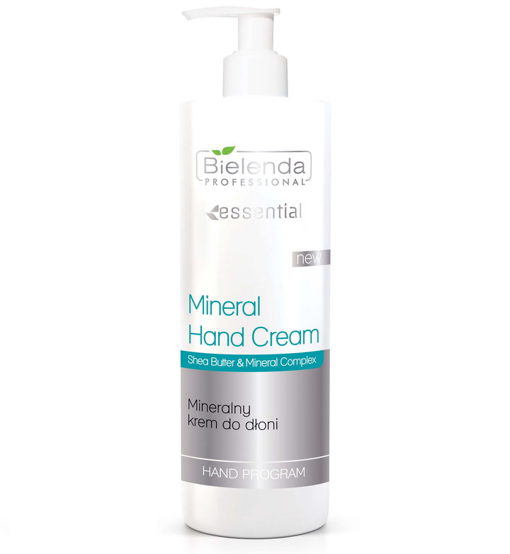 Bielenda Professional Mineralny Krem do Rąk z Masłem Shea i Kompleksem Mineralnym 500ml