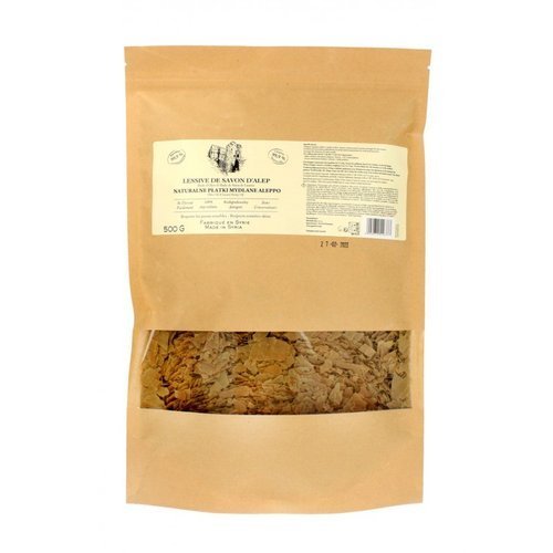 Bio4You - /ZUŻYĆ DO 27/02/2022/ Naturalne PŁTAKI MYDLANE Aleppo 500g 5906874556337