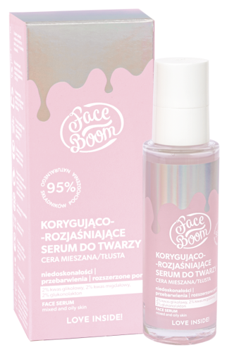 FaceBoom Correcting Brightening Face Serum 30ml