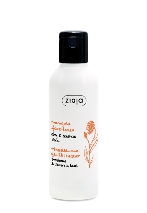 Ziaja Moisturizing Toner with Marigold Extract for Sensitive and Dry Skin Vegan 200ml