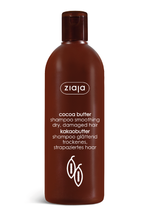 Ziaja Cocoa Butter Smoothing Shampoo for Dry and Damaged Hair 400ml
