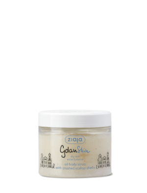 Ziaja GdanSkin Oil Body Scrub with Crushed Shells for Dry and Dehydrated Skin 300ml