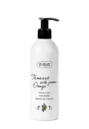 Ziaja Creamy Hand Washing Gel Tamarind with Green Orange Vegan 270ml