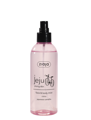 Ziaja Jeju Young Skin Face Body Mist with Mango Coconut Papaya Vegan 200ml