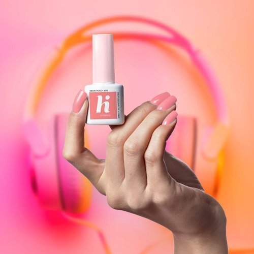 Hi Hybrid - Sport - Nail Hybrid NEON SALMON #235 5ml 5902751402056