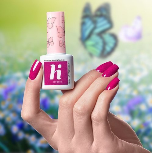 Hi Hybrid - Sport - Paznokcie Hybrydowe NEON SALMON #235 5ml 5902751402056