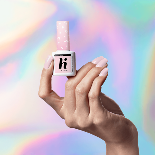 Hi Hybrid - Baza hybrydowa do paznokci Pastel Rose 5ml 5902751431339