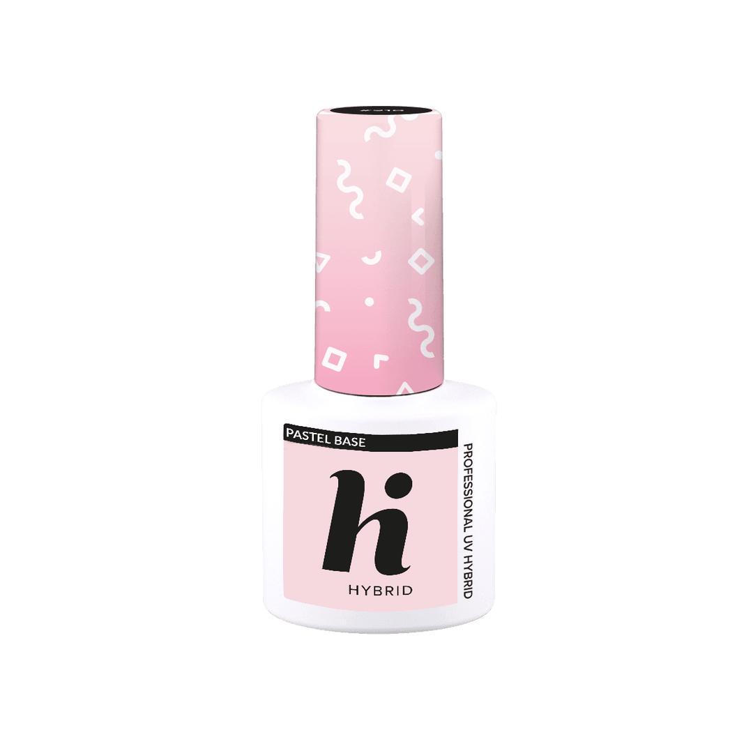 Hi Hybrid - Baza hybrydowa do paznokci Pastel Rose 5ml 5902751431339