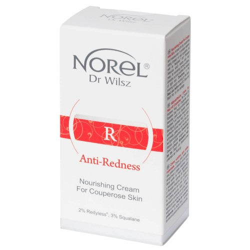 Norel Anti Redness Krem odżywczy do skóry naczynkowej 15ml