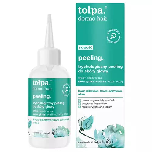 Tolpa Dermo Hair Trichology Scalp Scrub Exfoliating And Soothing Care 100ml
