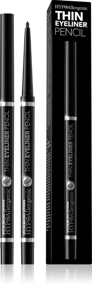 Bell - HypoAllergenic - Thin Eyeliner - Eye Pencil / Konturówka do oczu 002 BROWN 5g 5902082518846