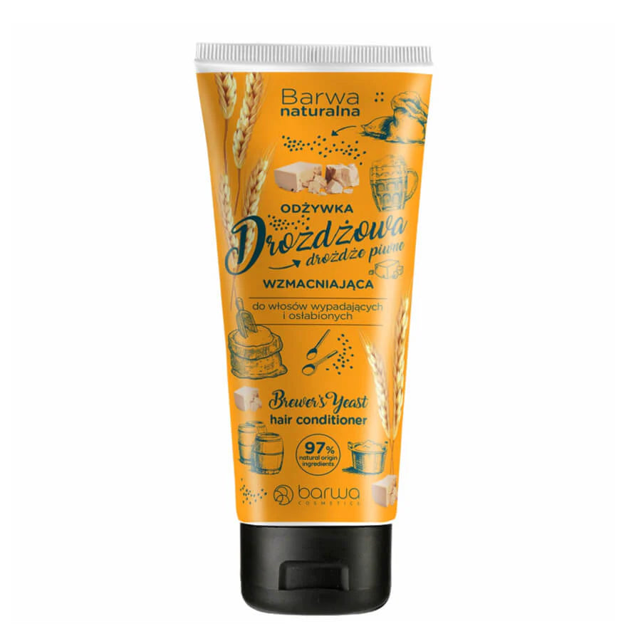 Natural Color Strengthening Yeast Conditioner in a Tube for Hair Loss and Weakness 200ml