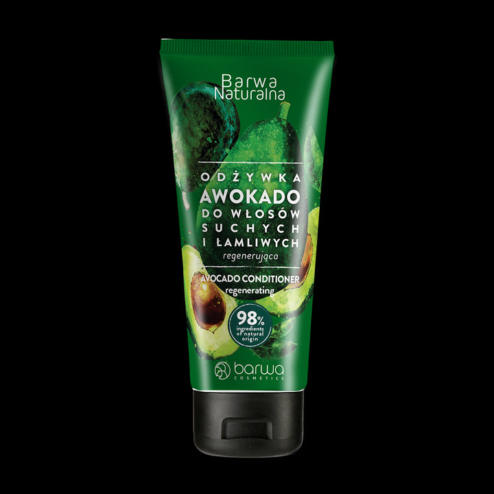 Barwa - Natural - Regenerująca ODŻYWKA AVOKADO do włosów suchych, łamliwych, zniszczonych 200ml 5902305008260