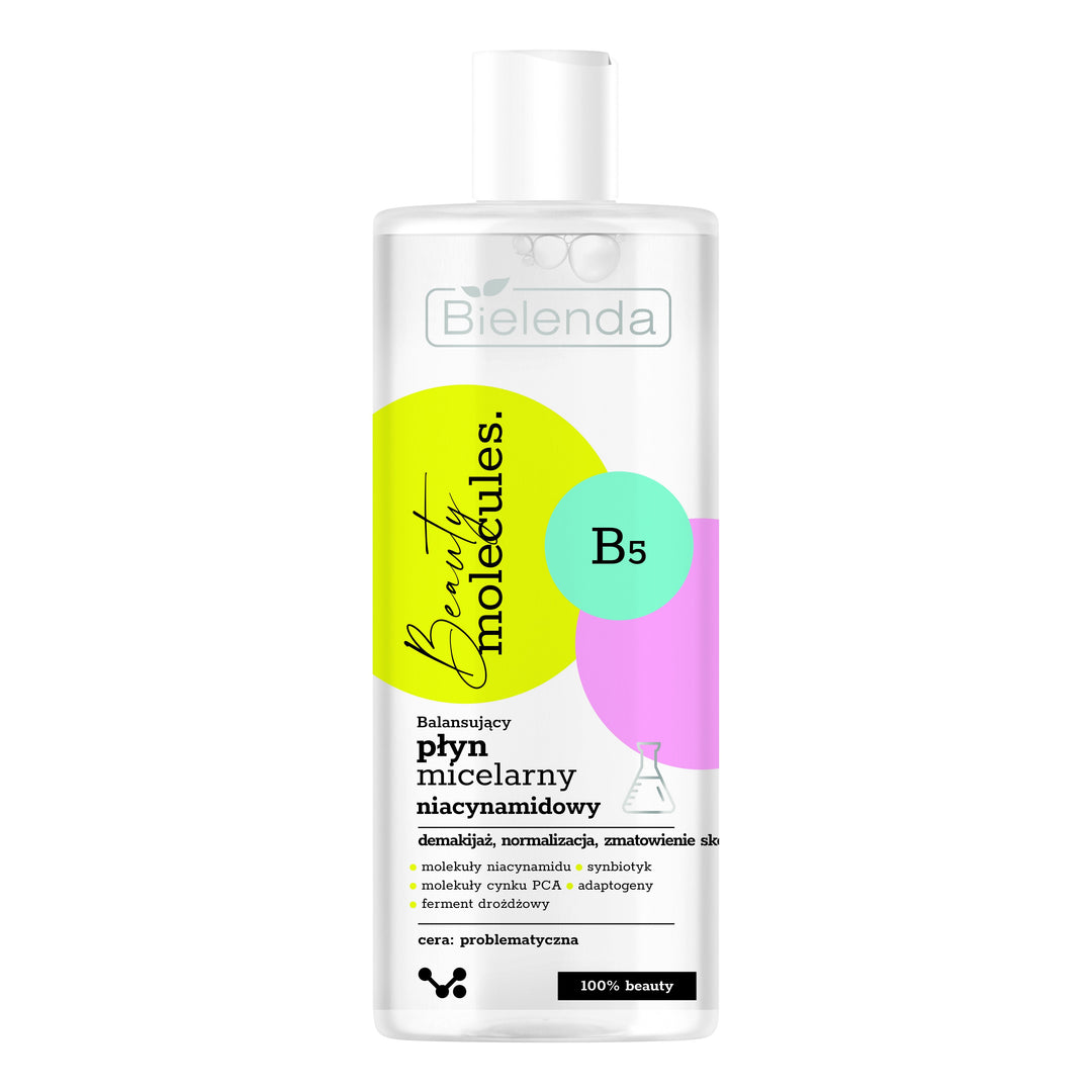 Bielenda Beauty Molecules Balancing Niacinamide Micellar Water 500ml