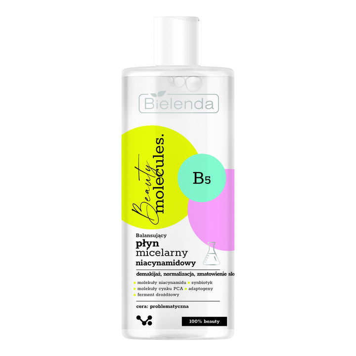 Bielenda Beauty Molecules Balancing Niacinamide Micellar Water 500ml