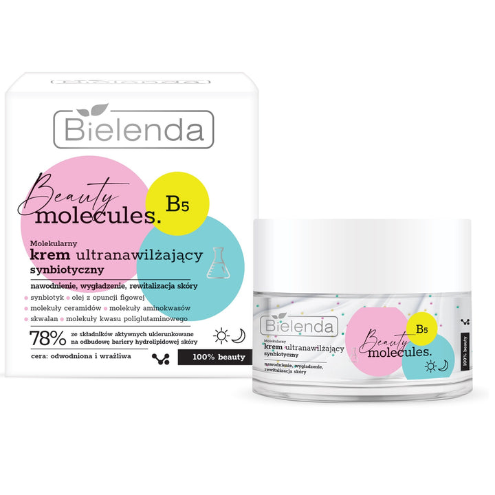 Bielenda Beauty Molecules Ultra Moisturising Synbiotic  Cream 50ml