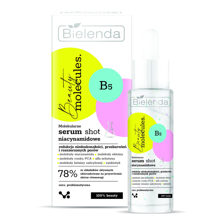 Bielenda Beauty Molecules Niacinamide Serum Shot For Problematic Skin 30ml