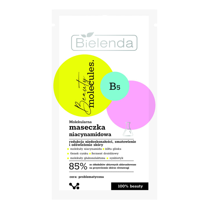 Bielenda Beauty Molecules Molecular Niacinamide Mask 8g