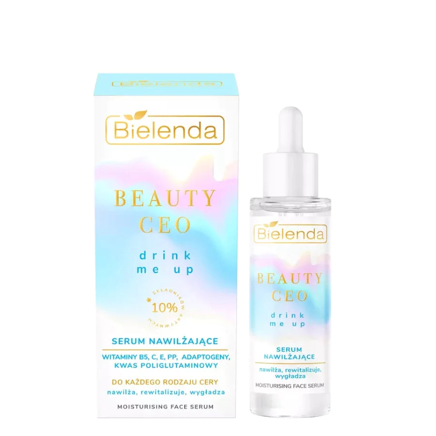 Bielenda Beauty CEO Drink Me Up Moisturizing Serum 100% Vegan Formula 30ml