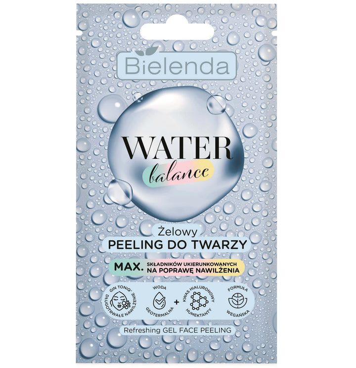 Bielenda Water Balance Gel Face Scrub 7g