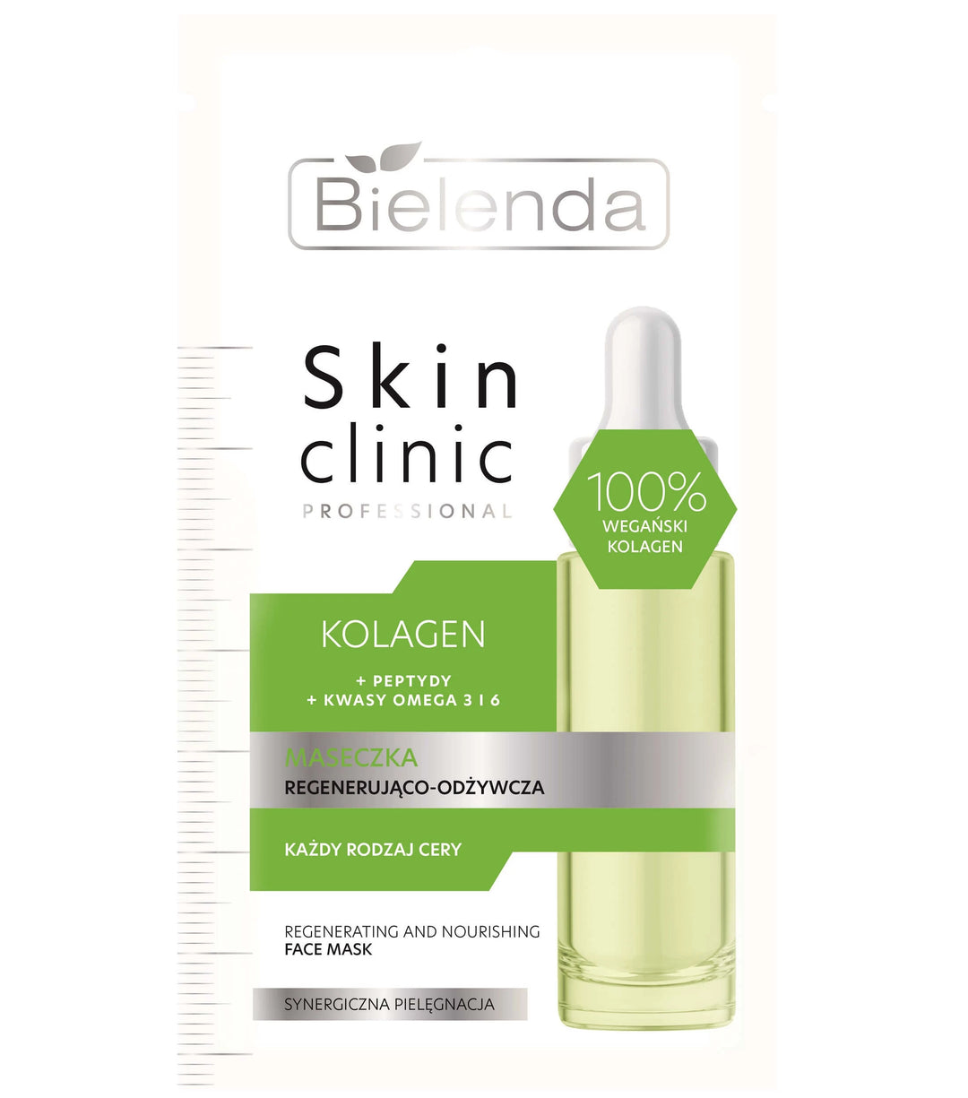 Bielenda Skin Clinic Professional Collagen Regenerująca i Odżywcza Maska 8g