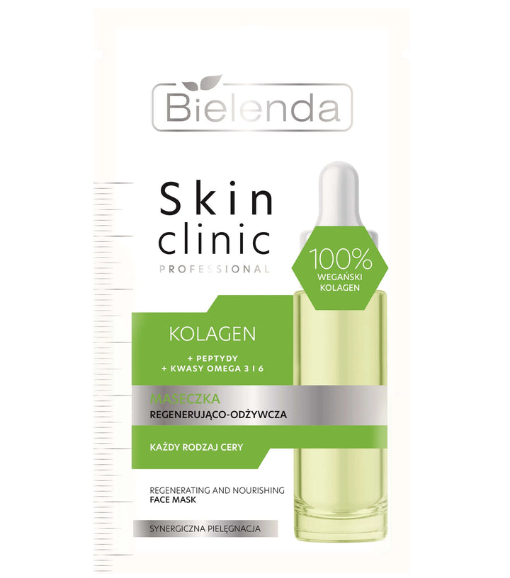 Bielenda Skin Clinic Professional Collagen Regenerująca i Odżywcza Maska 8g